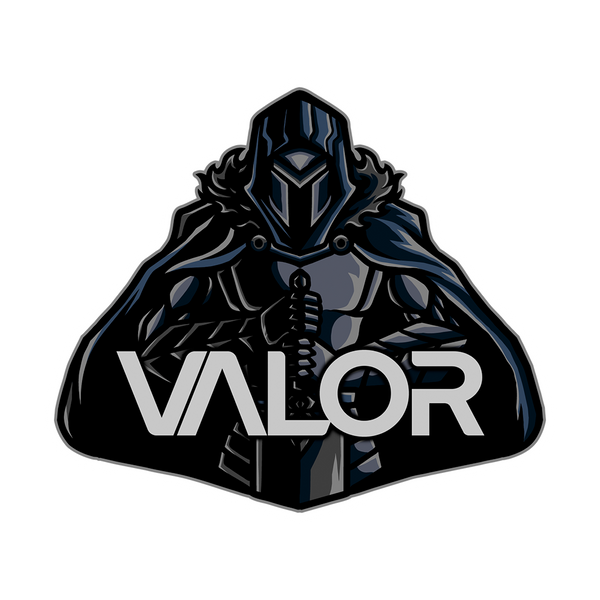 VALOR Gaming - Die Cut Sticker: Version #1