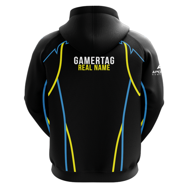 DadGotGame Sublimated Hoodie - Black