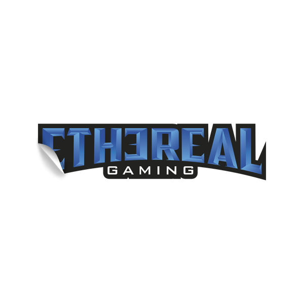Ethereal Gaming Text Sticker