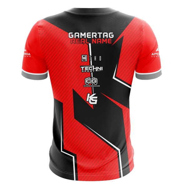 PRS Gaming Red Short Sleeve Jersey