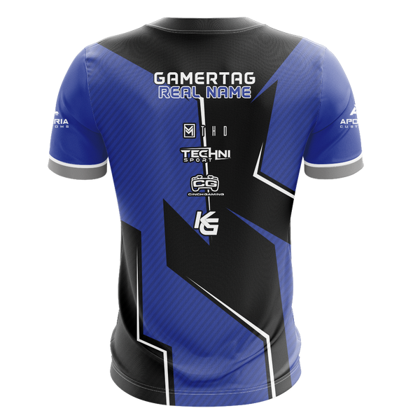 PRS Gaming Blue Short Sleeve Jersey