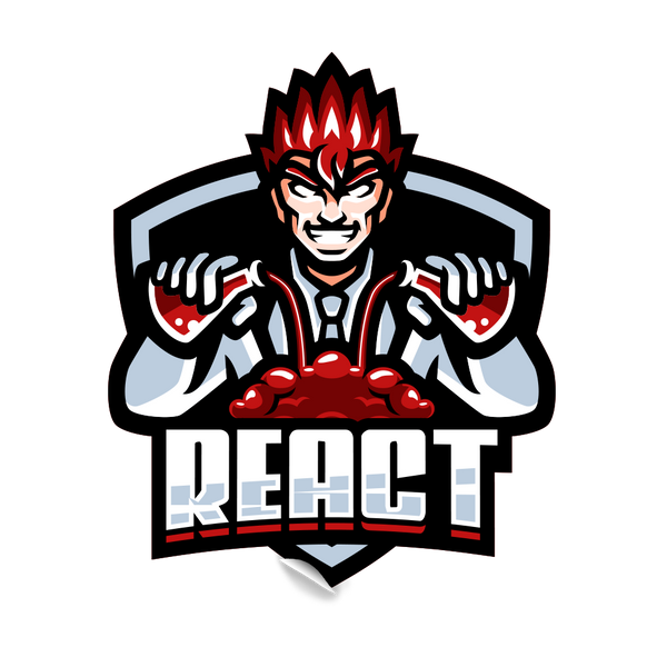 ReacT Gaming Sticker