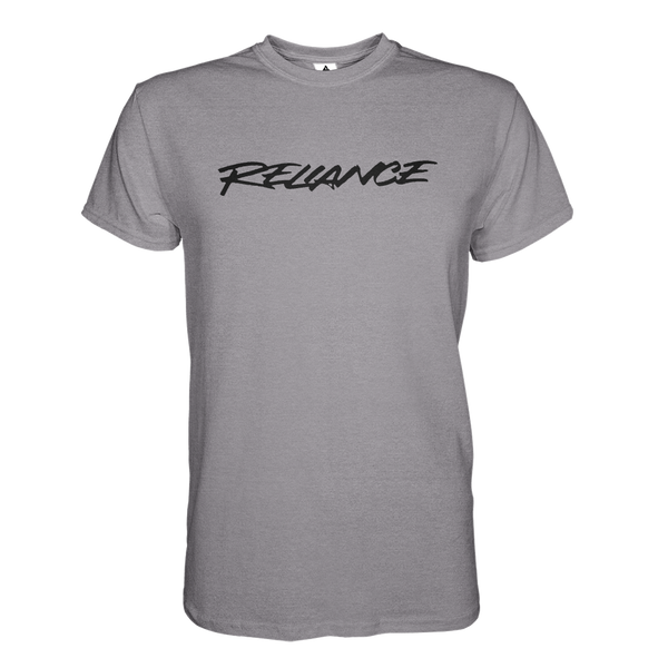 Reliance Gaming Black Text Logo T-Shirt
