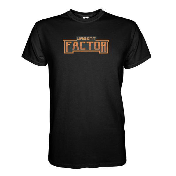 Urgent Factor T-Shirt - Text Logo